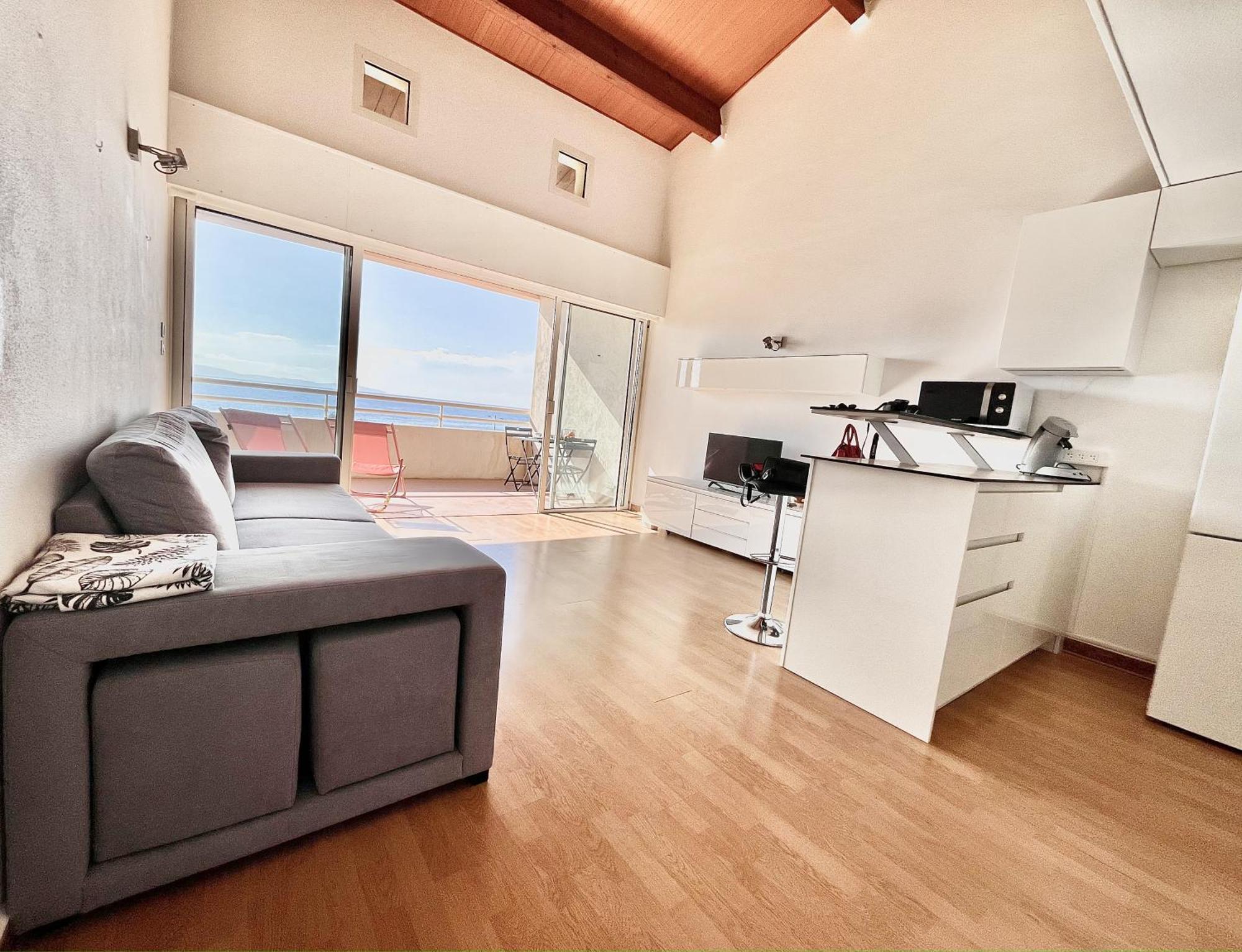 Aria Marina Duplex Vue Mer Route Des Sanguinaires, Plage A 50M, Parking Gratuit, 4 Pers Ajaccio  Extérieur photo